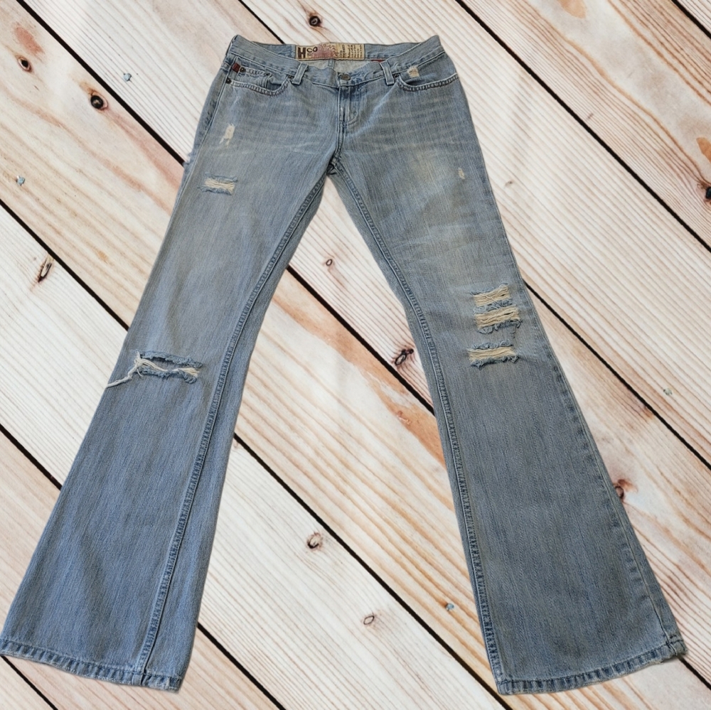 Low Rise Retro Hollister Flare Jeans